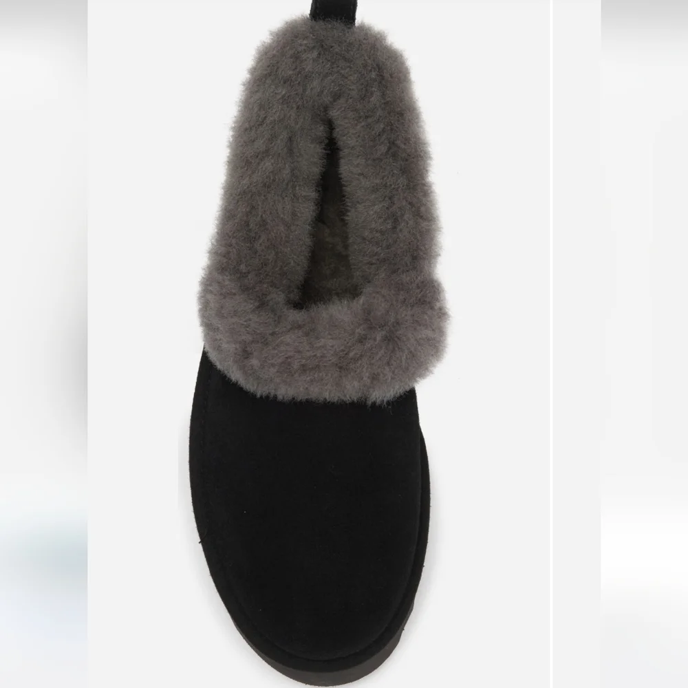 Ugg Nita Platform Suede Indoor Outdoor Slipper Designer Wool Blend #171 - Picture 4 of 16